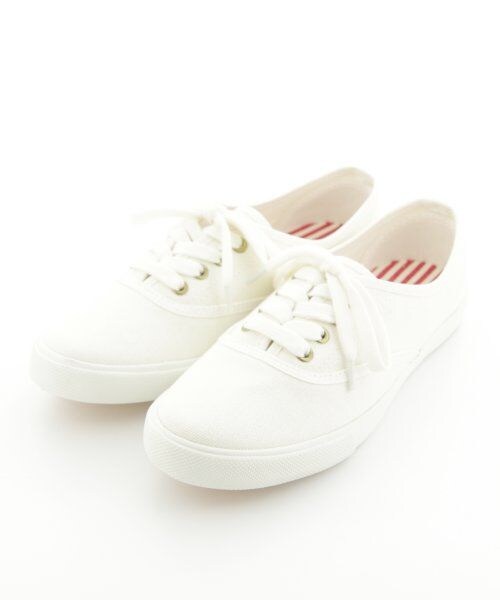 GLOBAL WORK（グローバルワーク）の「ローカットスニーカーSS（シューズ・レディース・ホワイト05/ブラック09/ストライプ01・Ｍ(23-23.5cm)/Ｌ（24-24.5cm））」の2枚目の写真