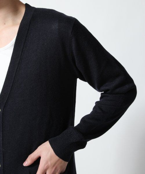 RAGEBLUE（レイジブルー）の「ＡＬニットＶカーデ長袖（トップス・メンズ・グレー/ネイビー/イエロー/グリーン/ブルー・Ｌ/Ｍ）」の9枚目の写真
