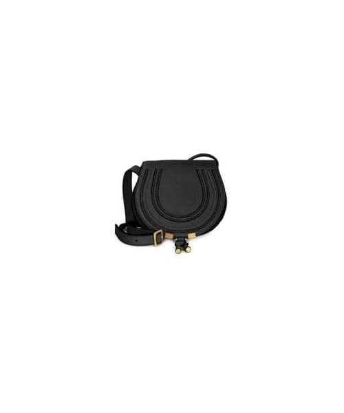 Chloe（クロエ）の「Chloe Small Marcie Leather Crossbody（ショルダーバッグ・レディース・Black/Tan）」の2枚目の写真
