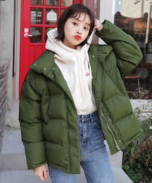 DHOLIC | 中綿ハイネックジップアップ(ダウンジャケット/コート)