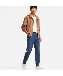 UNIQLO | ジョガーパンツ（デニム・丈標準66～72cm）(デニムパンツ)