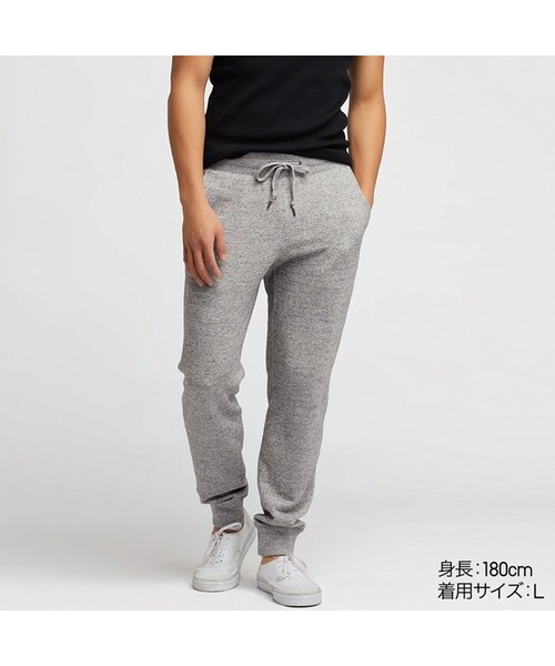 UNIQLO（ユニクロ）の「スウェットパンツ（その他パンツ・メンズ・NAVY 69/GRAY 03/BLACK 09/DARK GRAY 08/BLUE 67・L/XL/S/M/3XL/XXL/XS/4XL）」の3枚目の写真