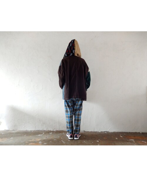 takuroh shirafuji（タクロウシラフジ）の「takuroh shirafuji YES,  Remake Blue T-shirts(One off)（Tシャツ/カットソー・レディース・その他）」の10枚目の写真