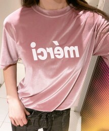 minsshop | メルシベルベットTシャツ(Tシャツ/カットソー)
