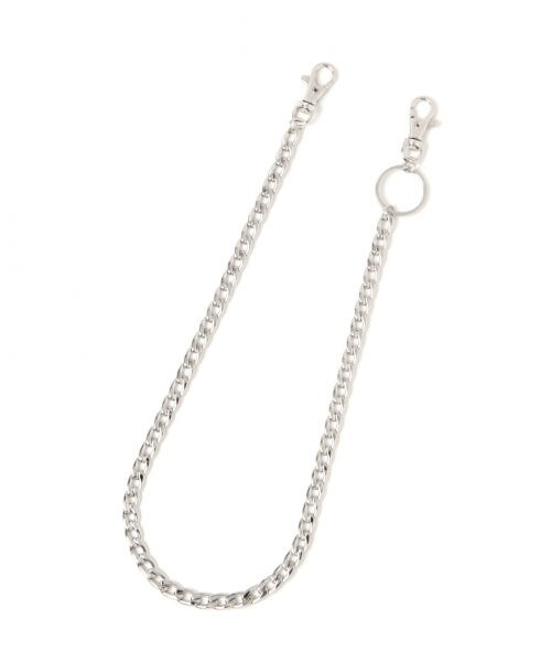 GLOBAL WORK（グローバルワーク）の「3WAYウォレットチェーン（アクセサリー・シルバー）」の3枚目の写真