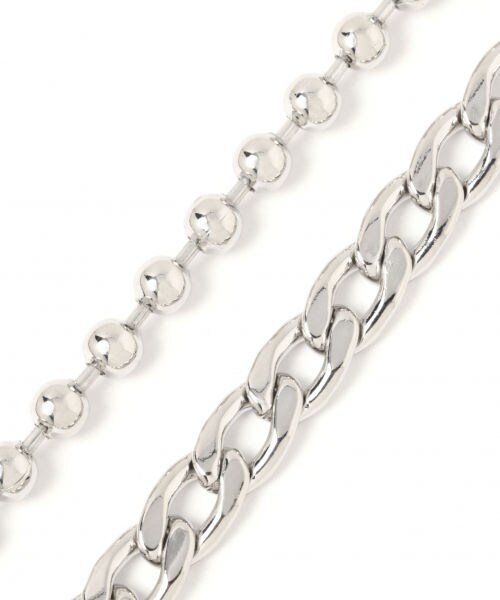 GLOBAL WORK（グローバルワーク）の「3WAYウォレットチェーン（アクセサリー・シルバー）」の8枚目の写真