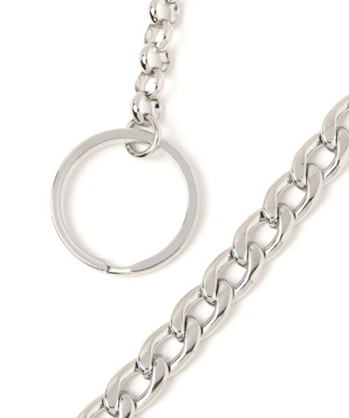 GLOBAL WORK（グローバルワーク）の「3WAYウォレットチェーン（アクセサリー・シルバー）」の7枚目の写真