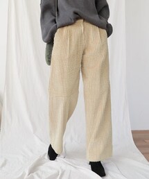 DHOLIC | コーデュロイコットンワイドパンツ(その他パンツ)