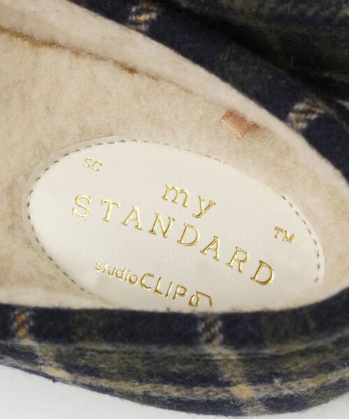 studio CLIP（スタディオクリップ）の「アソートモカシンシューズ（シューズ・グレー/レオパード/マスタード/ネイビーチェック）」の12枚目の写真