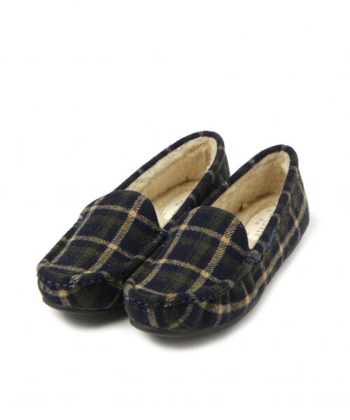 studio CLIP（スタディオクリップ）の「アソートモカシンシューズ（シューズ・グレー/レオパード/マスタード/ネイビーチェック）」の4枚目の写真