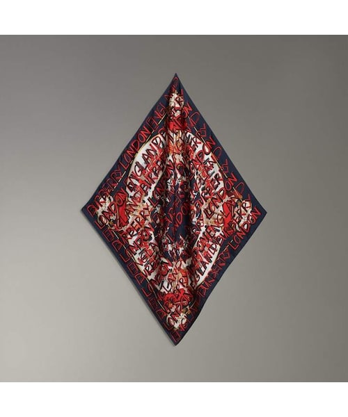 a1 超美品　BURBERRY　バーバリー　シルク100　スカーフ　ヴィンテージ a1 超美品 BURBERRY バーバリー シルク100 スカーフ ヴィンテージ