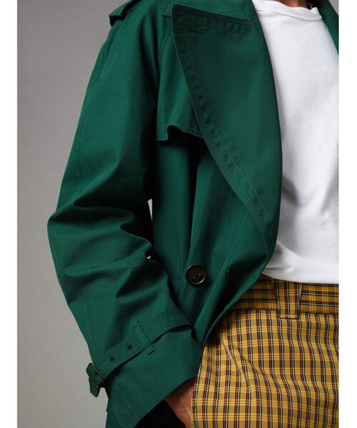 BURBERRY（バーバリー）の「Burberry Gun-flap Detail Cotton