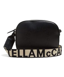 STELLA McCARTNEY | Stella Mccartney - Logo Faux Leather Cross Body Bag - Womens - Black(ショルダーバッグ)