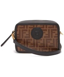 FENDI | Fendi - Camera Mini Leather Cross Body Bag - Womens - Brown Multi(ショルダーバッグ)