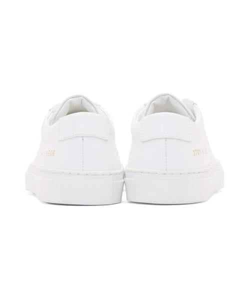 COMMON PROJECTS（コモンプロジェクト）の「Woman by Common Projects White Original Achilles Low Sneakers（スニーカー・レディース・White・35/40/41/34）」の2枚目の写真