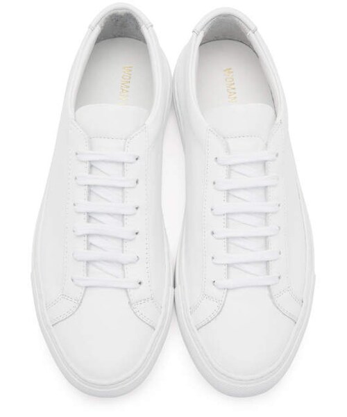 COMMON PROJECTS（コモンプロジェクト）の「Woman by Common Projects White Original Achilles Low Sneakers（スニーカー・レディース・White・35/40/41/34）」の3枚目の写真