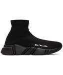 Balenciaga | Balenciaga Black Speed Sneakers(Sneakers)
