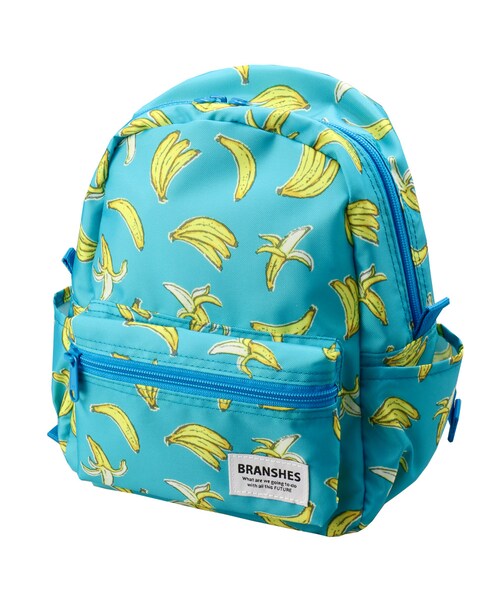 BRANSHES（ブランシェス）の「バナナ柄リュック(S)（バックパック