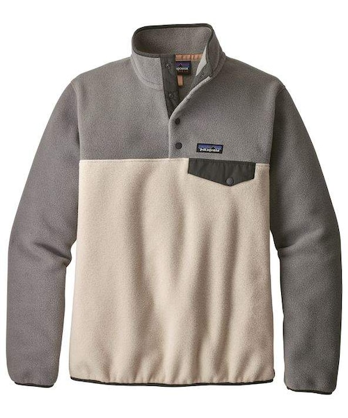 patagonia（パタゴニア）の「Patagonia Women's Lightweight Synchilla® Snap-T® Fleece Pullover（スウェット・レディース・Black w/Black (BOB)/Arrow Red (ARWD)/Calcium (CALC)/Feather Grey (FEA)/Fatigue Green (FTGN)/Kastanos Brown (KASB)/Kuta Klash: Dark Currant (KKDA)/Kuta Klash: Shadow Blue (KKSH)/Pelican w/Stone Blue (PESB)/Stone Blue (SNBL)/Smokey Violet (SVIL)/Trout Tales: Elwha Blue (TTEB)・XXS/XS/S/M/L/XL）」の7枚目の写真