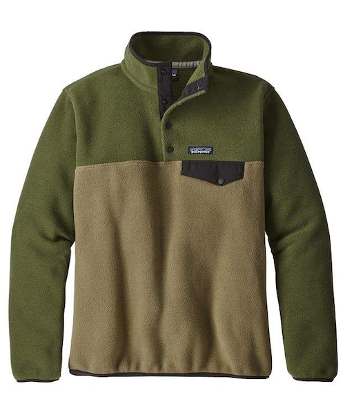 patagonia（パタゴニア）の「Patagonia Women's Lightweight Synchilla® Snap-T® Fleece Pullover（スウェット・レディース・Black w/Black (BOB)/Arrow Red (ARWD)/Calcium (CALC)/Feather Grey (FEA)/Fatigue Green (FTGN)/Kastanos Brown (KASB)/Kuta Klash: Dark Currant (KKDA)/Kuta Klash: Shadow Blue (KKSH)/Pelican w/Stone Blue (PESB)/Stone Blue (SNBL)/Smokey Violet (SVIL)/Trout Tales: Elwha Blue (TTEB)・XXS/XS/S/M/L/XL）」の8枚目の写真