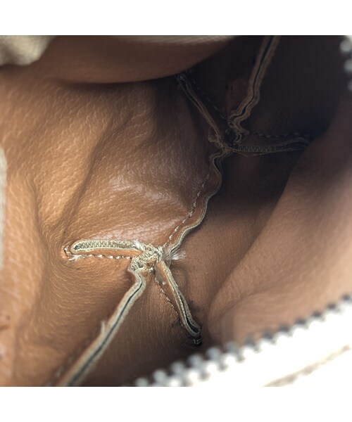 STORES.jp(ストアーズドットジェーピー)の「CELINE セリーヌ マカダム ポーチ付き ハンドバッグ ベージュ vintage ヴィンテージ オールドセリーヌ(ハンドバッグ・レディース・その他)」の14枚目の写真