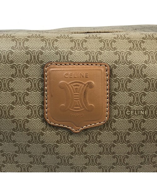 STORES.jp(ストアーズドットジェーピー)の「CELINE セリーヌ マカダム ポーチ付き ハンドバッグ ベージュ vintage ヴィンテージ オールドセリーヌ(ハンドバッグ・レディース・その他)」の10枚目の写真