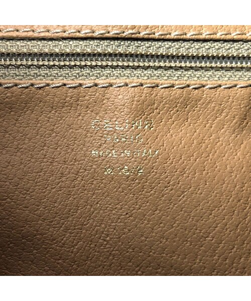 STORES.jp(ストアーズドットジェーピー)の「CELINE セリーヌ マカダム ポーチ付き ハンドバッグ ベージュ vintage ヴィンテージ オールドセリーヌ(ハンドバッグ・レディース・その他)」の12枚目の写真