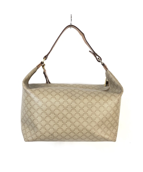 STORES.jp(ストアーズドットジェーピー)の「CELINE セリーヌ マカダム ポーチ付き ハンドバッグ ベージュ vintage ヴィンテージ オールドセリーヌ(ハンドバッグ・レディース・その他)」の5枚目の写真