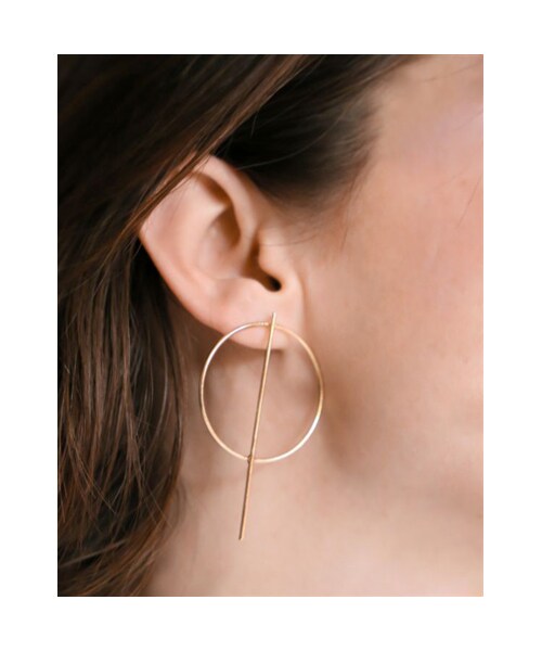 Narcissus ナルシス の シンプル変形ピアス ワンピース Wear