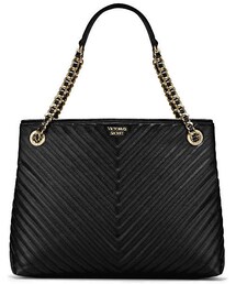 VICTORIA'S SECRET | Victorias Secret Pebbled V-Quilt Shoulder Tote(ショルダーバッグ)