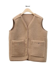 Dailyabout | ボアスナップボタンベスト(ベスト)