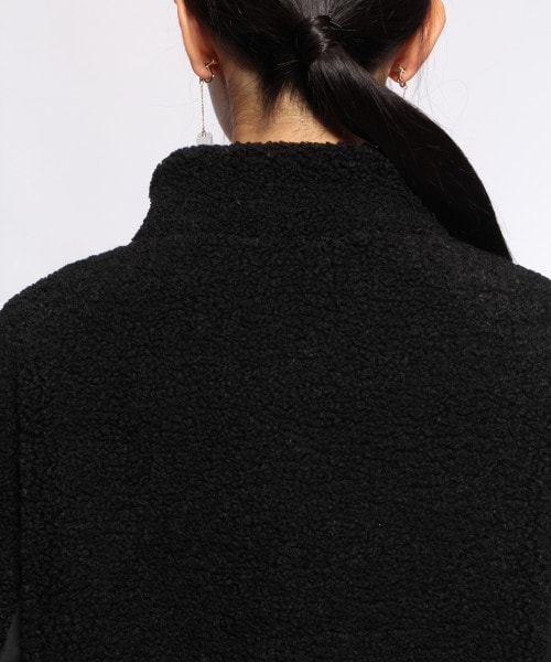 HARE（ハレ）の「ハーフZIPボアプルオーバー（）」 - WEAR