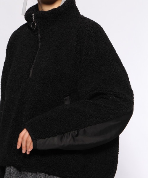 HARE（ハレ）の「ハーフZIPボアプルオーバー（）」 - WEAR
