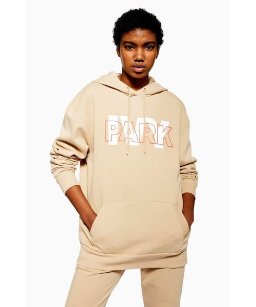 ivy park layer logo hoodie