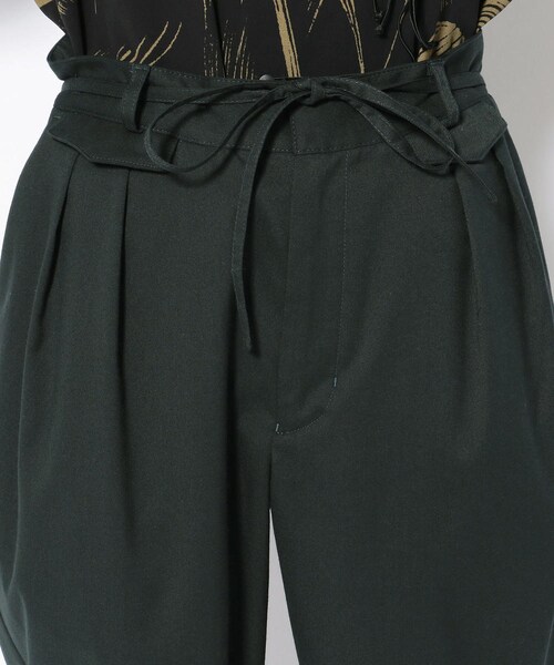 Toironier（トワロニエ）の「Toironier/トワロニエ/TROUSERS/ﾄﾗｳｻﾞｰｽﾞ（パンツ・メンズ・BLACK/BEIGE/GREEN・F）」の4枚目の写真