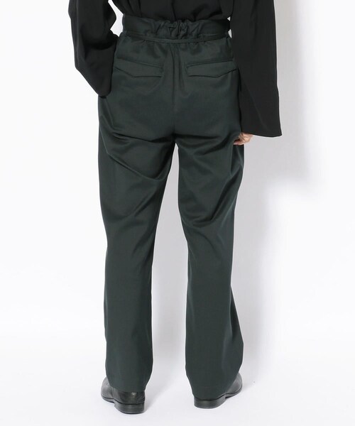 Toironier（トワロニエ）の「Toironier/トワロニエ/TROUSERS/ﾄﾗｳｻﾞｰｽﾞ（パンツ・メンズ・BLACK/BEIGE/GREEN・F）」の3枚目の写真