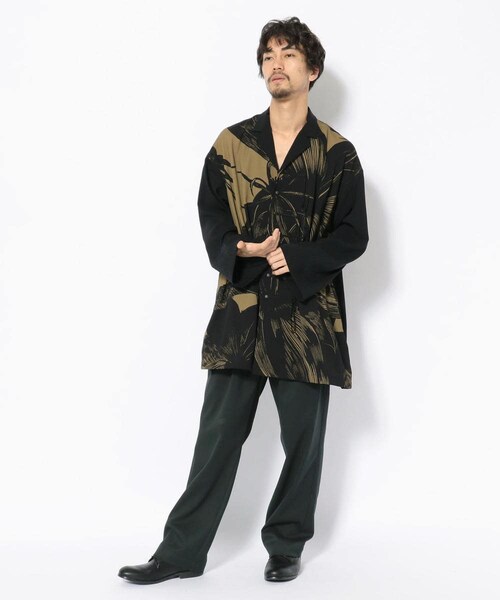 Toironier（トワロニエ）の「Toironier/トワロニエ/TROUSERS/ﾄﾗｳｻﾞｰｽﾞ（パンツ・メンズ・BLACK/BEIGE/GREEN・F）」の9枚目の写真