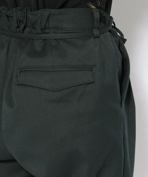 Toironier（トワロニエ）の「Toironier/トワロニエ/TROUSERS/ﾄﾗｳｻﾞｰｽﾞ（パンツ・メンズ・BLACK/BEIGE/GREEN・F）」の7枚目の写真