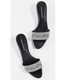 Alexander Wang アレキサンダーワン ジャックス ミュール ロゴ 関税込】ALEXANDER WANG アレキサンダーワン◇ロゴ サンダル