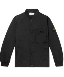STONE ISLAND | Stone Island Garment-Dyed Canvas Bomber Jacket(テーラードジャケット)