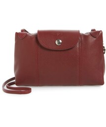 LONGCHAMP | Longchamp Le Pliage - Cuir Crossbody Bag(クラッチバッグ)