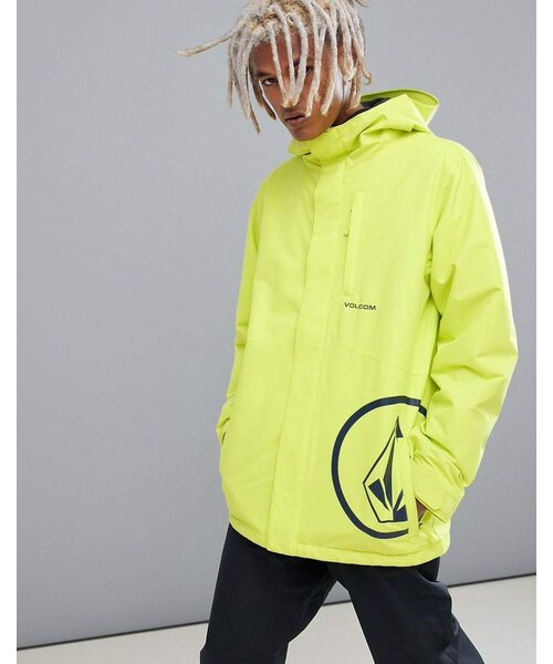 VOLCOMボルコムのVolcom  Forty Insulated Jacket in Yellow