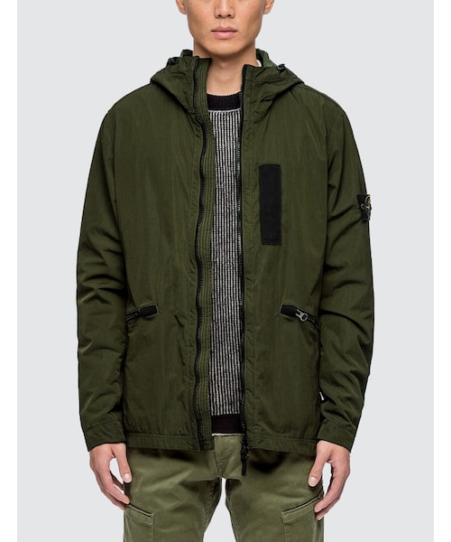 【入手困難】STONE  NYLON L FLOCK Stone island nylon flock