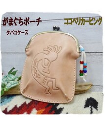 Handmade（ハンドメイド）の「タバコケース シガレットケース ガマ口