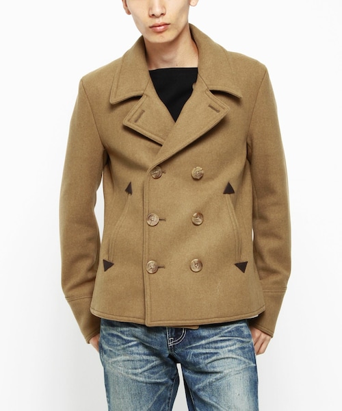 VANQUISH（ヴァンキッシュ）の「800gメルトンショートPコート[VJJ6025