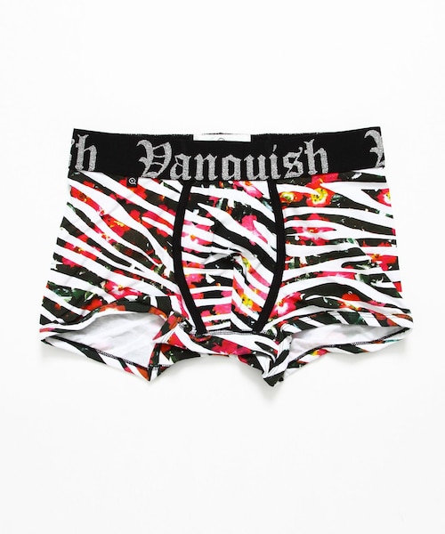 VANQUISH（ヴァンキッシュ）の「ZEBRA FLOWER ボクサーパンツ