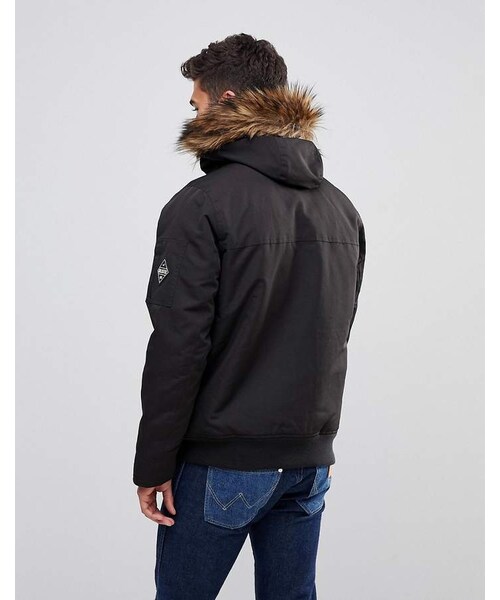 Hollister（ホリスター）の「Hollister All Weather Bomber Faux Fur