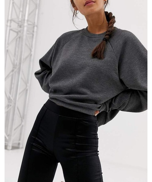 Bershka（ベルシュカ）の「Bershka disco legging short in black（レギンス/スパッツ・レディース・Black・L/M/XS/S）」の4枚目の写真