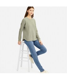 UNIQLO | EZYジーンズ（丈長め82cm）(デニムパンツ)