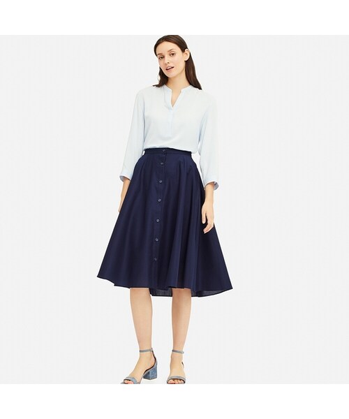 トゥモローランド　スカートスーツ　紺色　自由区　スカート　UNIQLO シャツ ロングスカート ビジネススーツの関連商品 | ユニクロ